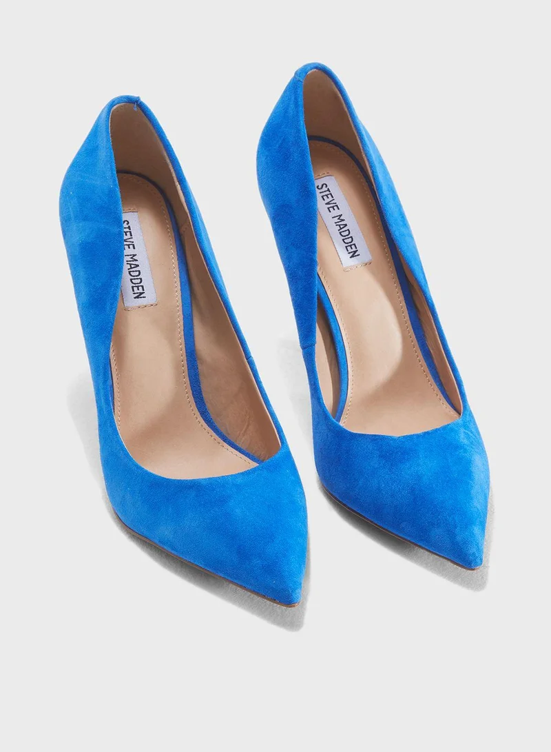 STEVE MADDEN Daisie Suede Pump
