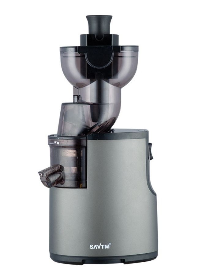 SAVTM Slow Juicer 250W | 300ml Capacity | 55 RPM | Gray | ABS + PC Material | Continuous Operation | Customizable Color  - Image 1