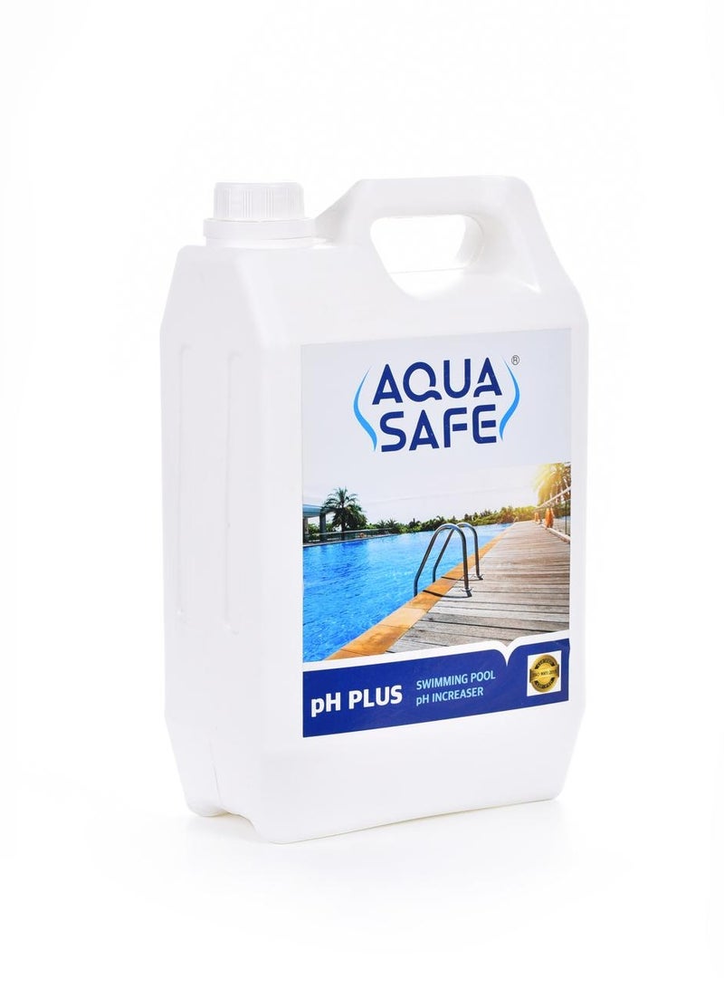 Aqua Aqua Safe pH Plus Swimming Pool Chemical, 5 Liters  - Image 2