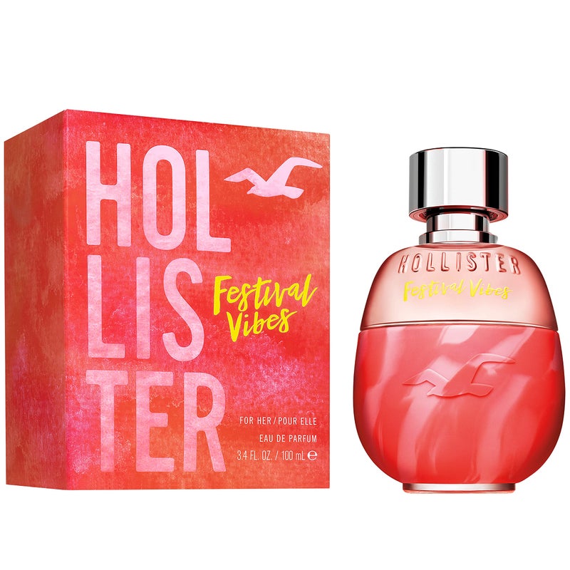 Hollister Festival Vibes Eau de Parfum Spray for Women, 3.4 Ounce - Image 2