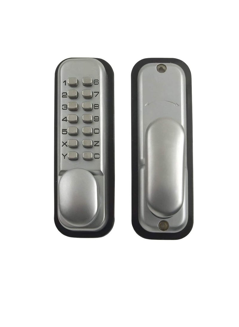 Yale YALE DOOR PUSH BUTTON CHROME LOCK DIGITAL W/O  - Image 1