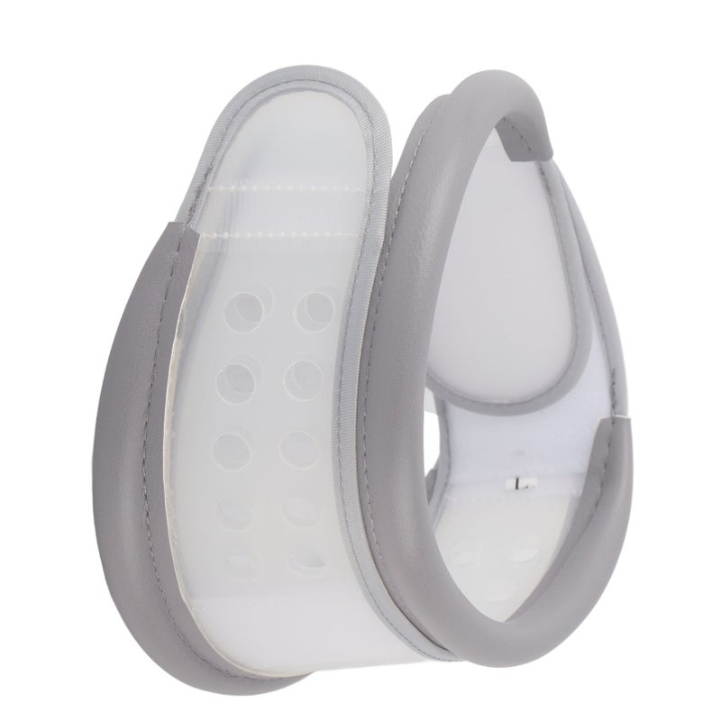 Cervical Collar Adjustable Separate Design Neck Protector Comfortable Breathable Ergonomic Pain Relief DeviceGrey L - Image 2