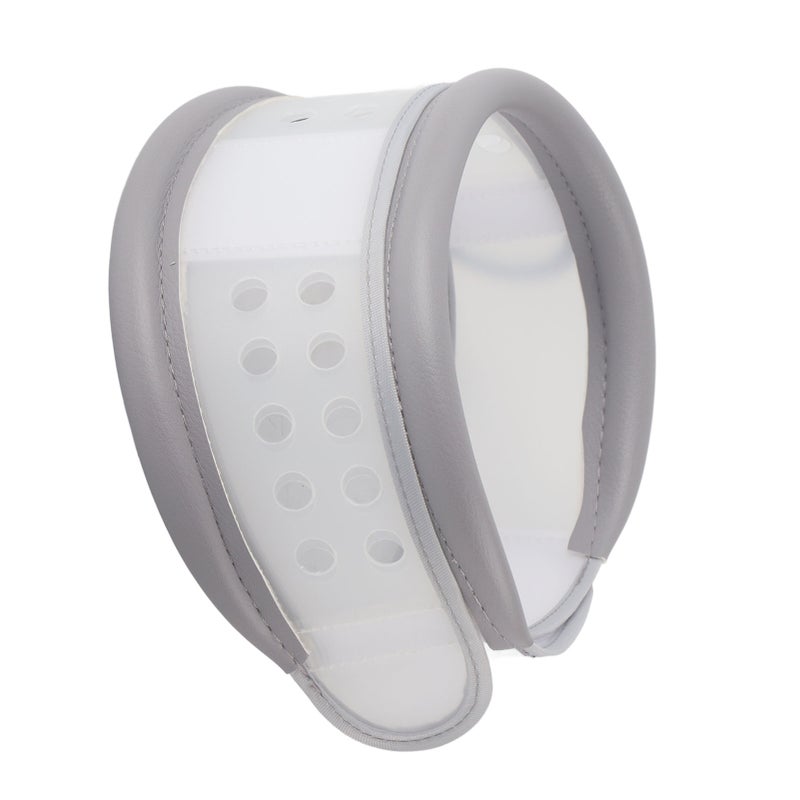 Cervical Collar Adjustable Separate Design Neck Protector Comfortable Breathable Ergonomic Pain Relief DeviceGrey L - Image 5