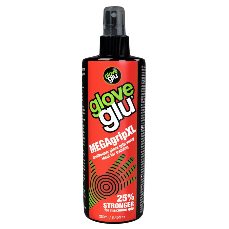 gloveglu MEGAgrip Goalkeeper Glove Grip Spray (250ml (8.45fl oz)) - Image 3