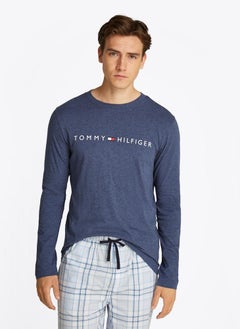 TOMMY HILFIGER Long Sleeve Pyjama T-Shirt  - Image 1