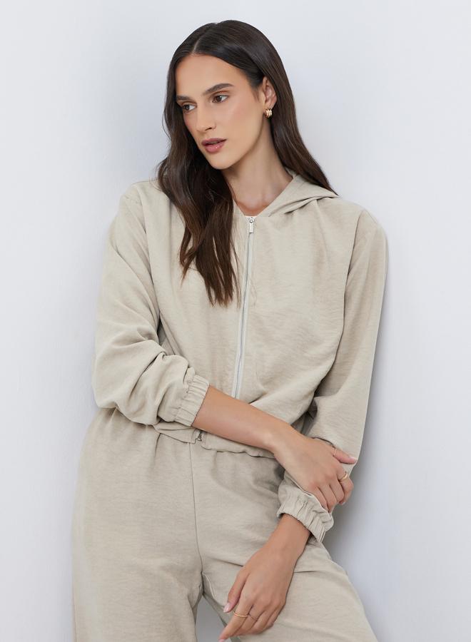 ستايلي جاكيت بومبر بسحاب للإغلاق - Image 3