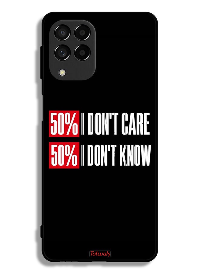Tolwak Samsung Galaxy M53 Protective Case Cover I Do Not Care - Image 2