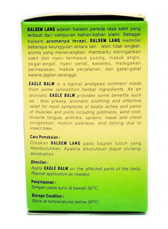 Eagle Balsem Gosok Javi Green Balm 20g - Image 3