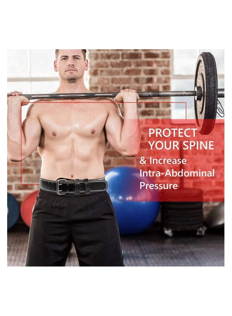 KASTWAVE حزام حماية الخصر، حزام رفع الأثقال 100 سم من Azonee، حزام رفع الأثقال للياقة البدنية، حزام رفع الأثقال من جلد البولي يوريثان، حزام اللياقة البدنية مزود بحزام حماية - Image 4