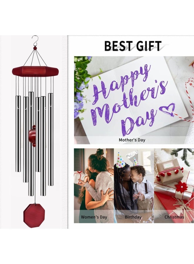 Retro Metal Wind Chime, Wall Decoration Wind Chime, Aluminum Tube Wind Chime Pendant - Image 4