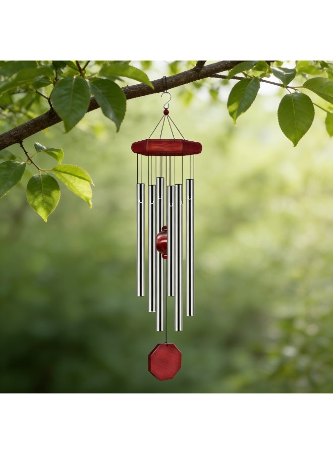 Retro Metal Wind Chime, Wall Decoration Wind Chime, Aluminum Tube Wind Chime Pendant - Image 2