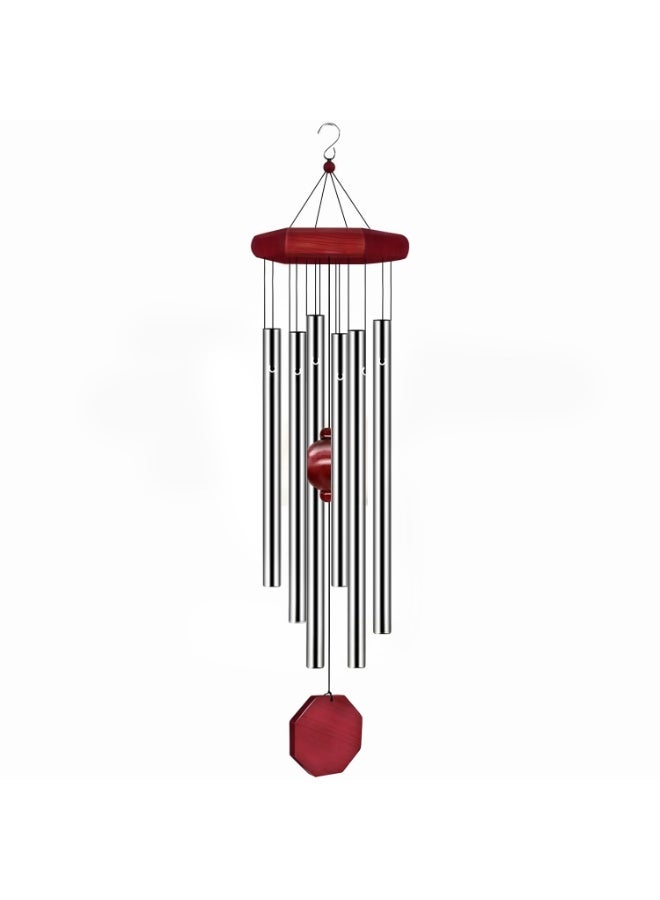 Retro Metal Wind Chime, Wall Decoration Wind Chime, Aluminum Tube Wind Chime Pendant - Image 3
