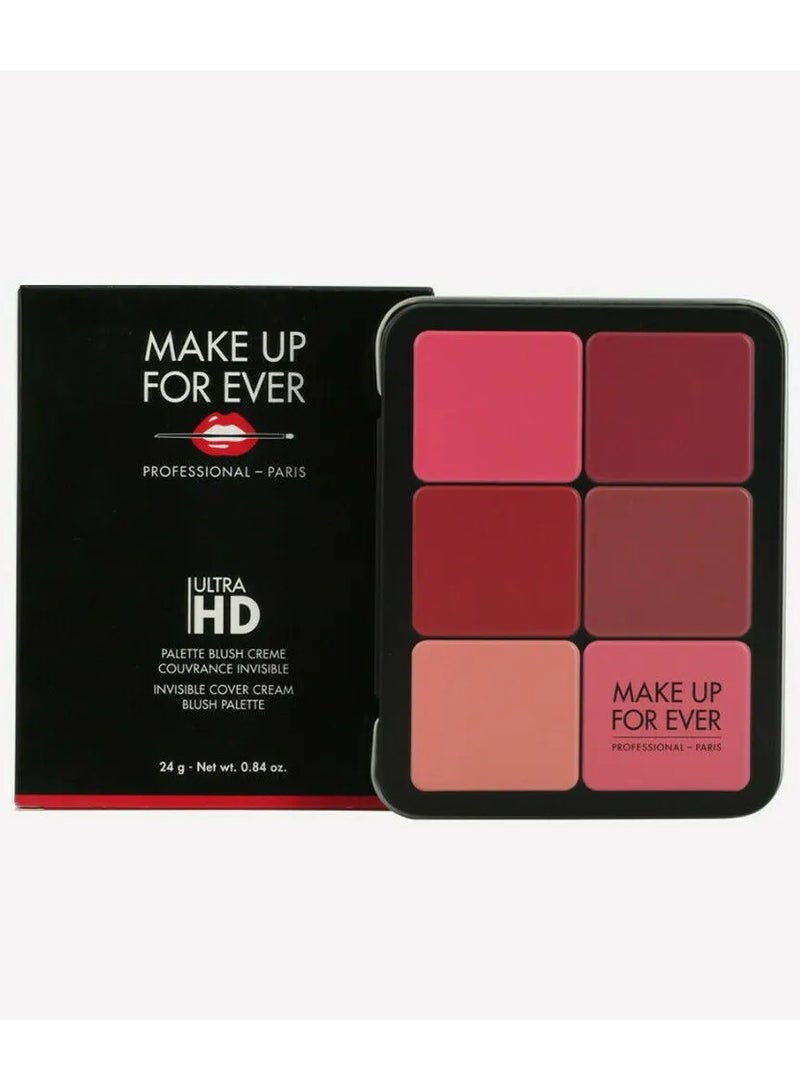MAKE UP FOR EVER Ultra HD Cream Blush Palette Pink/Orange/Brown