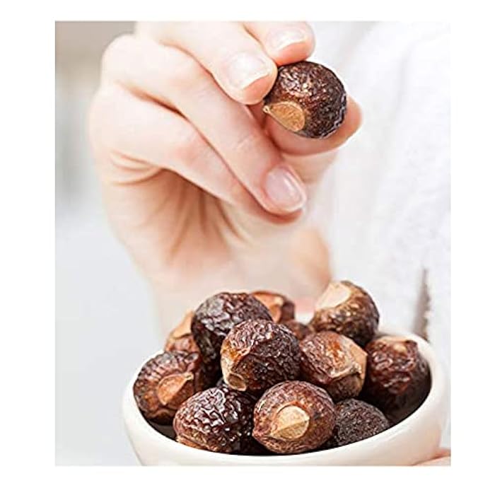 AnNafi® Reetha | Organic Soap Nuts | Aritha/Areetha/Kunkudukaialu | Sapindus used for making Reetha Powder, Ritha Shampoo, Oil | Natural Hair Care & Growth | Organic Laundry Detergent (100grams) - Image 2