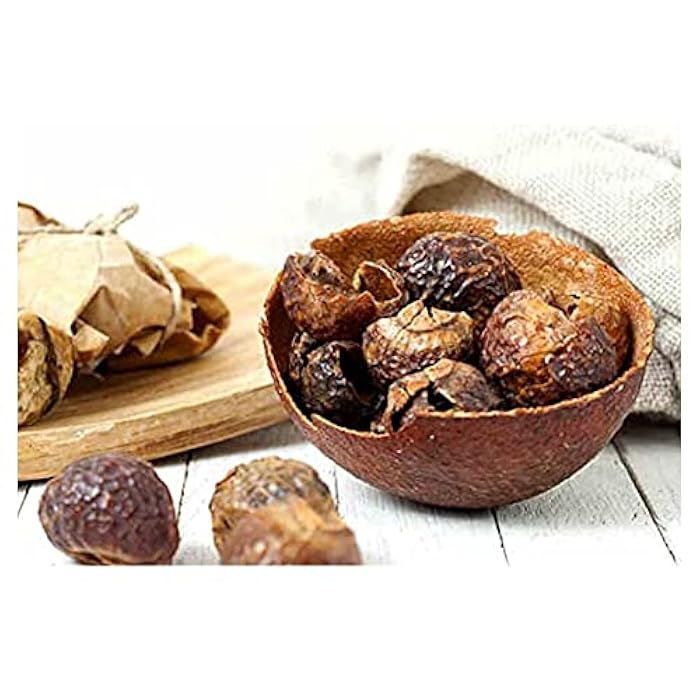 AnNafi® Reetha | Organic Soap Nuts | Aritha/Areetha/Kunkudukaialu | Sapindus used for making Reetha Powder, Ritha Shampoo, Oil | Natural Hair Care & Growth | Organic Laundry Detergent (100grams) - Image 3