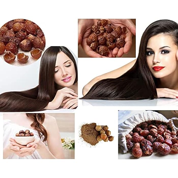 AnNafi® Reetha | Organic Soap Nuts | Aritha/Areetha/Kunkudukaialu | Sapindus used for making Reetha Powder, Ritha Shampoo, Oil | Natural Hair Care & Growth | Organic Laundry Detergent (100grams) - Image 4