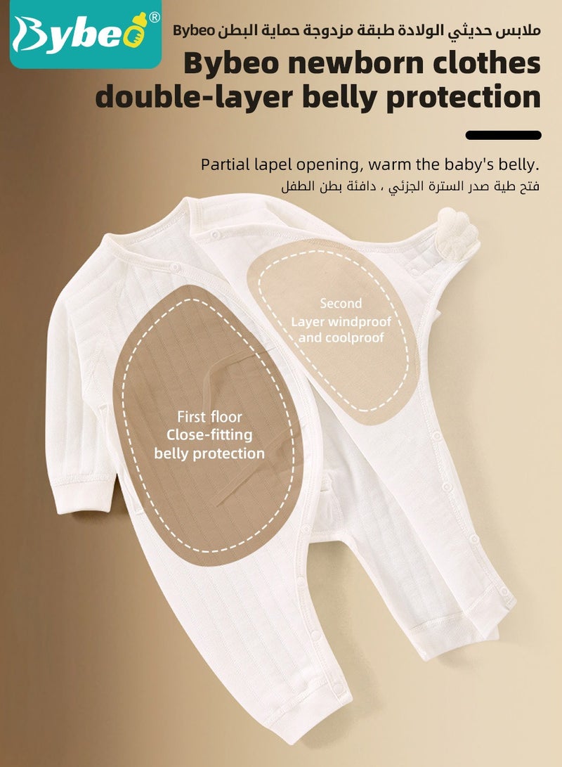 بيبو طقم هدايا حديثي الولادة 28 قطعة، طقم ملابس ولوازم أساسية للأطفال حديثي الولادة، طقم ملابس وإكسسوارات للأطفال للأولاد والبنات، قطن فاخر، مع صندوق هدايا رائع ومثالي لفصول الربيع والصيف والخريف والشتاء - Image 5