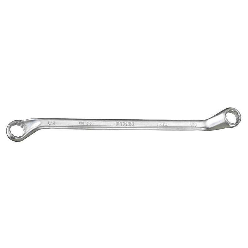 Ironside 113046 Double ring spanner 24x27mm of Chrome vanadium steel