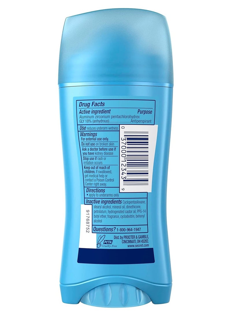 Secret Invisible Solid Antiperspirant Deodorant, Powder Fresh, 2.6 oz - Image 2