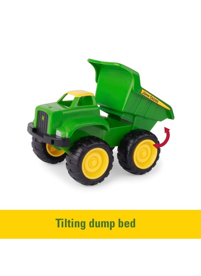 John Deere John Deere Vehicle Set - Includes Dump Truck Toy and Tractor Toy with Loader - Kids Outdoor Toys - Kids Construction Toys and Sandbox Toys - 6 Inches - 2 Count - Ages 18 Months and Up  - Image 3