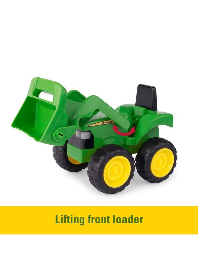 John Deere John Deere Vehicle Set - Includes Dump Truck Toy and Tractor Toy with Loader - Kids Outdoor Toys - Kids Construction Toys and Sandbox Toys - 6 Inches - 2 Count - Ages 18 Months and Up  - Image 5