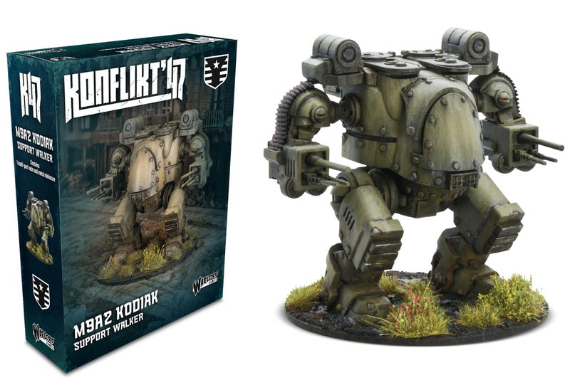 Warlord Games M9A2 Kodiak Support Walker United States Miniature for Konflikt 47 Highly Detailed 28mm Scale Miniature - Image 3