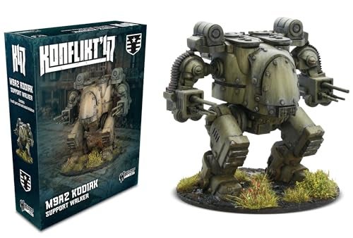 Warlord Games M9A2 Kodiak Support Walker United States Miniature for Konflikt 47 Highly Detailed 28mm Scale Miniature - Image 1