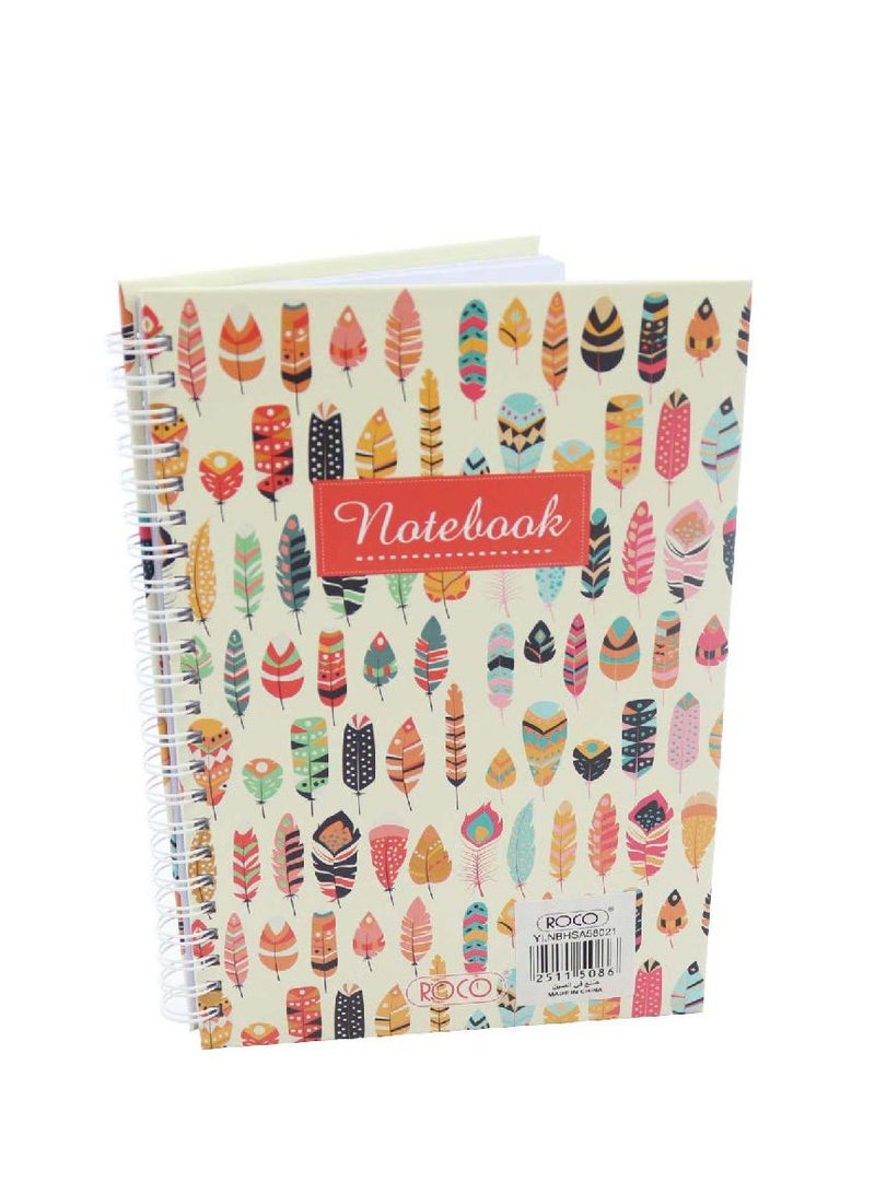 روكو دفتر ملاحظات ريش هندي A5100 صفحة - Image 1
