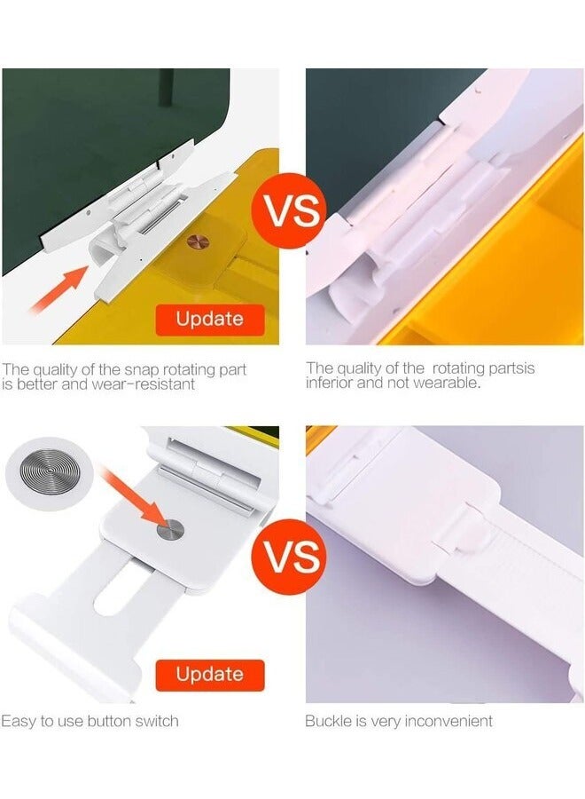 أيرلدوم حاجب الشمس للسيارة، 2 في 1 حاجب عالمي مضاد للوهج ليلاً ونهارًا، حاجب موسع للشمس، حاجز حاجب، حاجب للرؤية الليلية مضاد للانبهار للزجاج الأمامي، واقي للعين بترشيح للأشعة فوق البنفسجية - Image 2