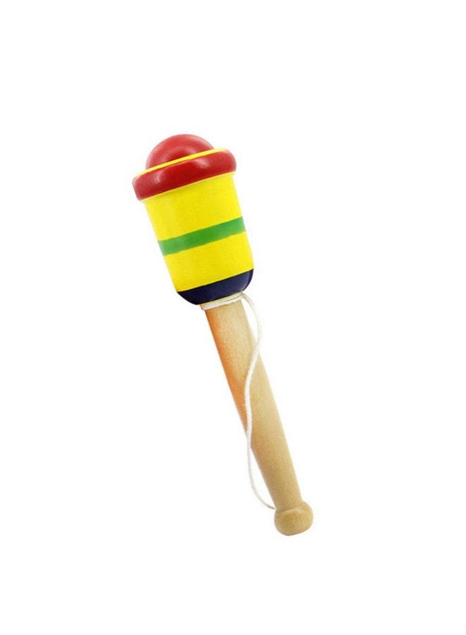 BESPORTBLE Wooden Kendama Toy Kendama Wood Toy Japanese Cup and Ball Catch Ball in Cup Game Traditional Japanese Toss and Catch Skill Game (Random Color) - Image 1
