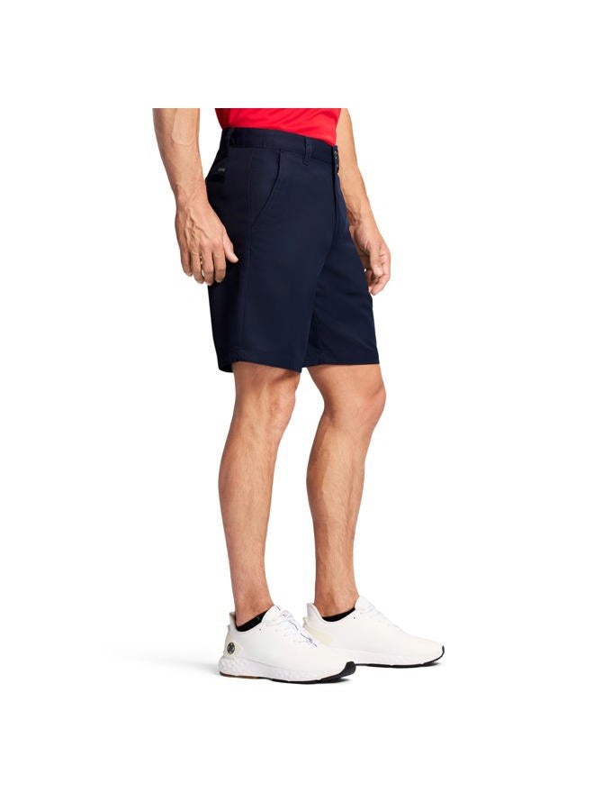 IZOD Men's 9.5" Micro Poly Classic Fit Golf Short, Midnight, 40 - Image 2