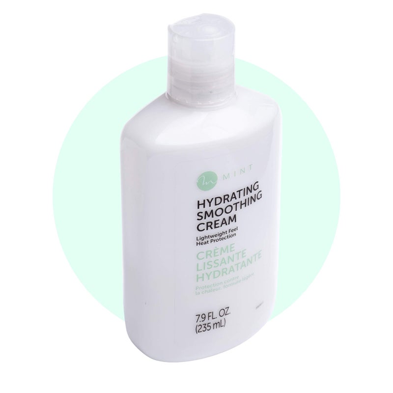 MINT Professional Series Hydrating Heat Protectant for Hair Extremely Light Weight Hair Smoothing Cream with Frizz Control for Damaged, Curly or Frizzy Hair | Thermal Protection Styling Cream - Image 1