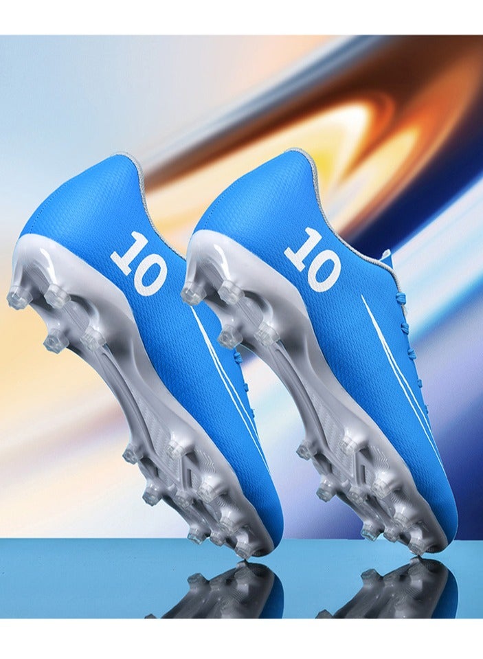 SKT Shiketro Men's soccer cleats for outdoor indoor professional youth boys soccer cleats unisex soccer cleats. - Image 4