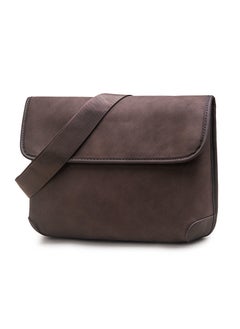 2022 New Mens Trendy Crossbody Bag Street Style Lightweight Messenger Bag Unique Design Casual Small For Men Large coffee