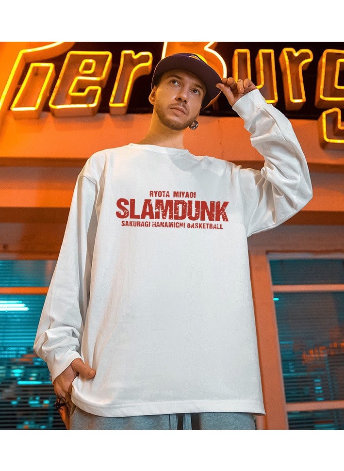 KUYING New Anime Slam Dunk Long Sleeve T-shirt  - Image 3