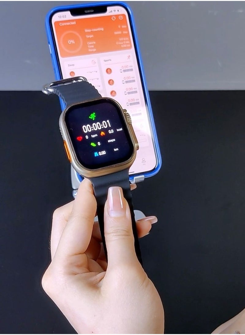 MOXOM Series 8 Ultra MX-WH05 Smart watch with NFC and Wireless Charging  - Image 5