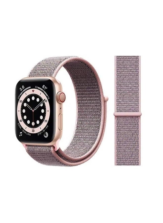 vesus Replacement Band For Apple Watch Series 6/SE/5/4/3/2/1 Pink Sand
