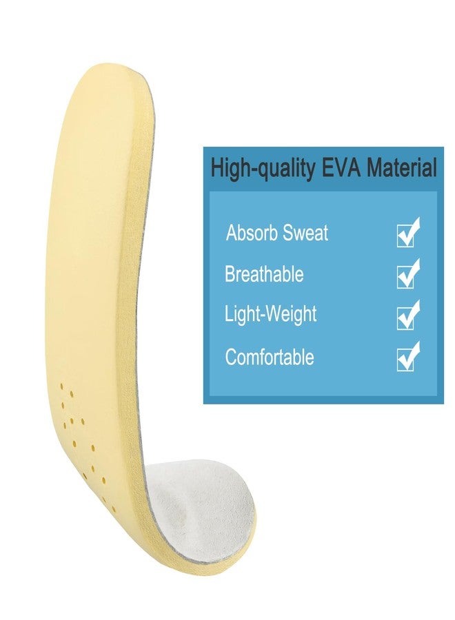 Endoto Classic Insoles for Hey Dude Wally Wendy Toddler Youth Shoes, Replacement Footwear Inserts for Boys Girls Big Little Kids(EU 33 / US Big Kids 1) - Image 4