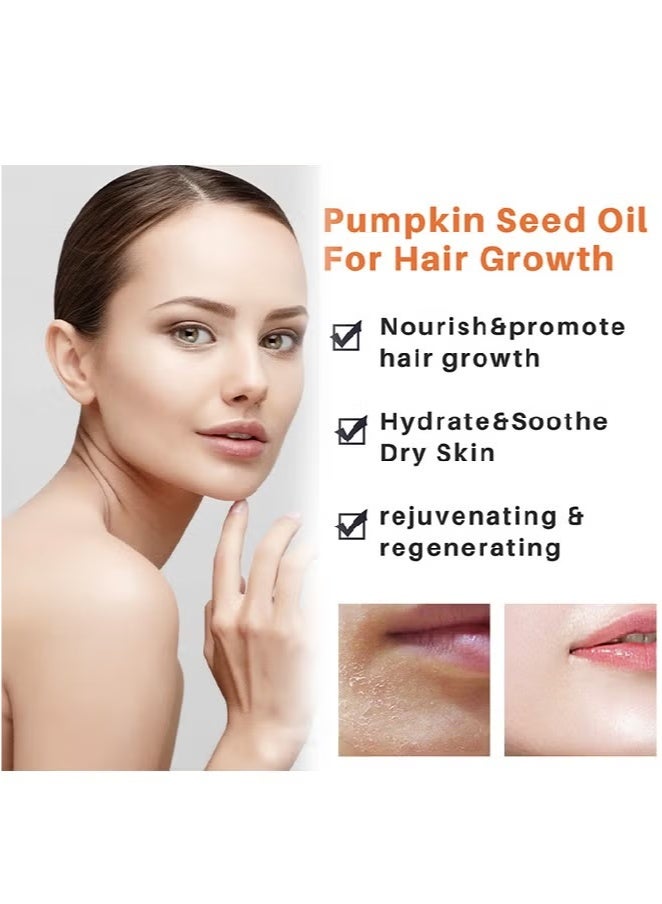 Pumpkin Seed Oil - Promote Hair and Eyelashes Growth, Soothe Dry Skin Pumpkin Seed Oil 60ml