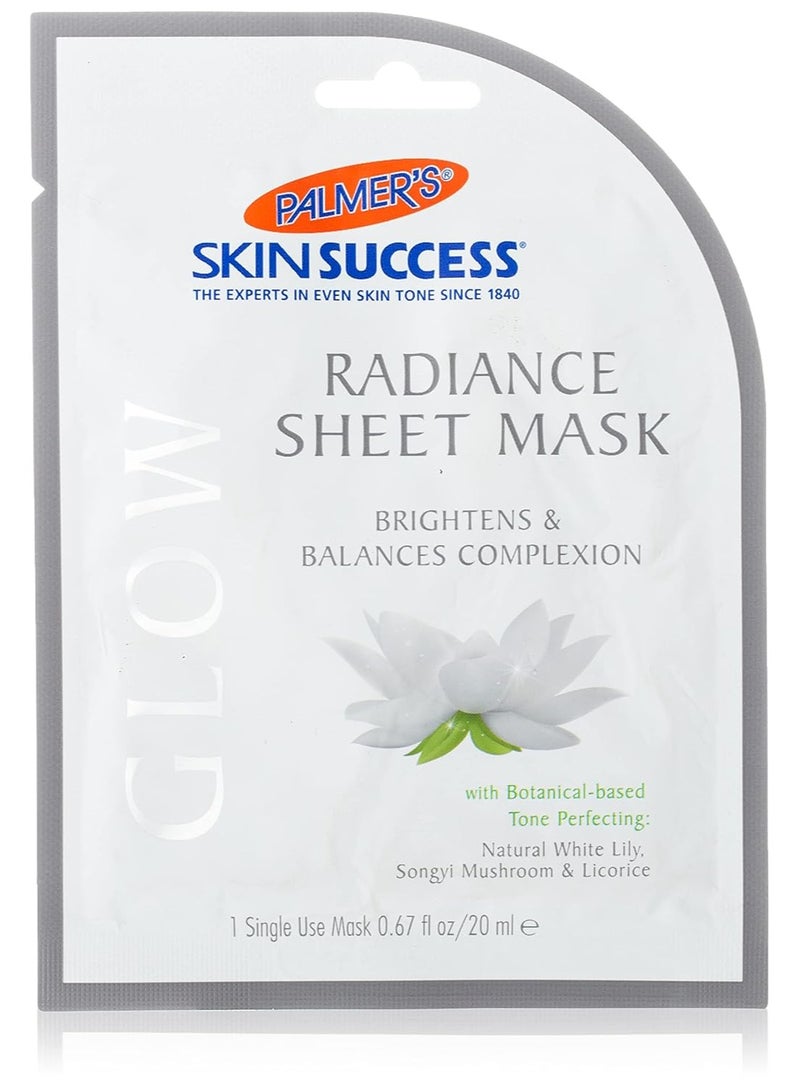 بالمرز قناع ورقي لتوهج البشرة من سكين ساكسيس - Image 1