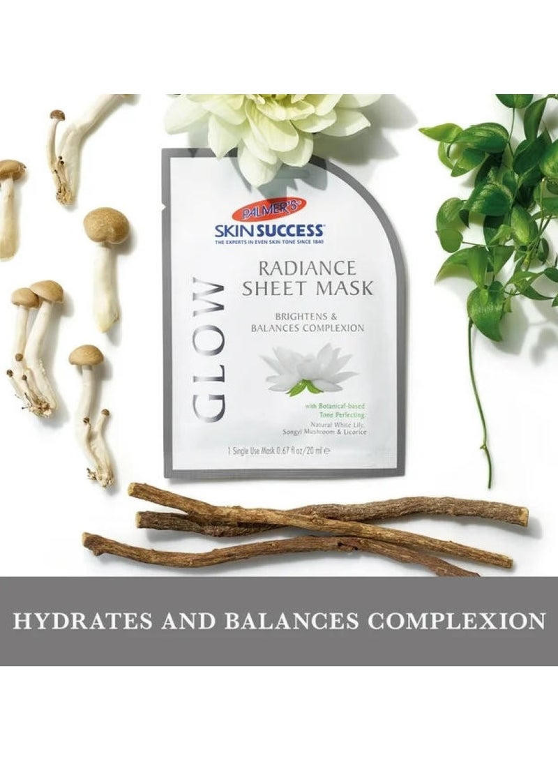 بالمرز قناع ورقي لتوهج البشرة من سكين ساكسيس - Image 4