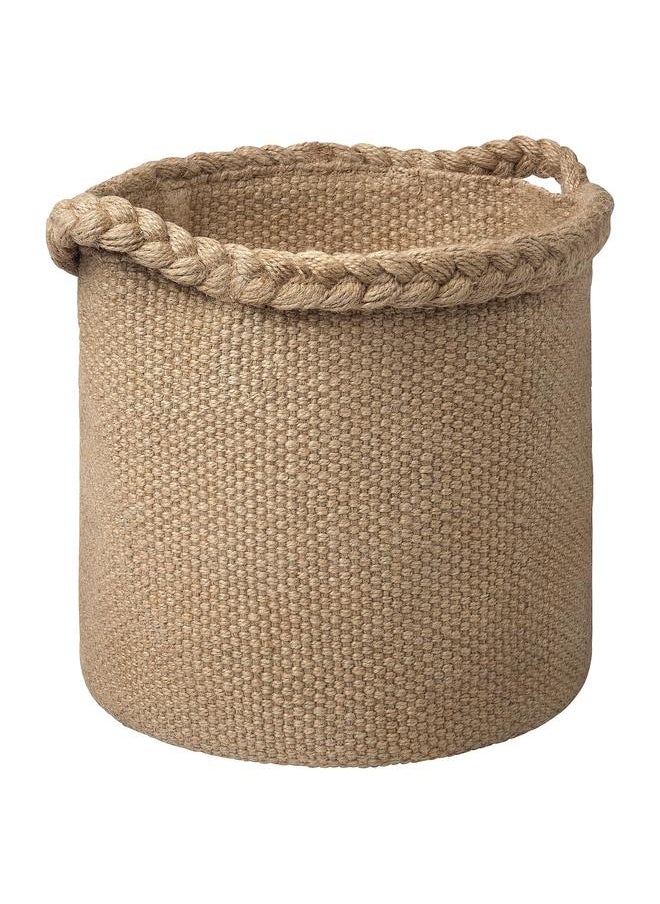 Generic Basket, jute/braided, 26x25x25 cm  - Image 1