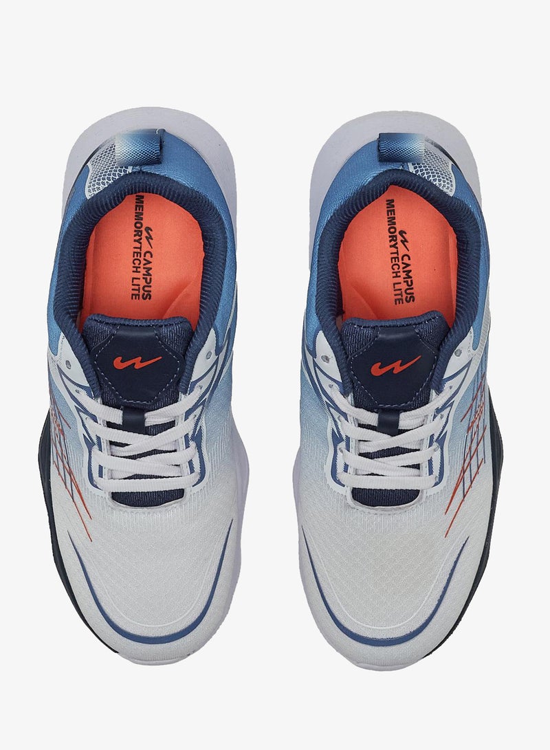 كامبس أحذية رياضية بيضاء للأطفال بتصميم عصري مريح بألوان زاهية - Image 4