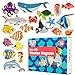 SPARK & WOW Spark Wow Wooden Magnets Sea Life Magnets for Kids Ages 2 OpenEnded Play Adhere to Fridges Whiteboards and More - Image 2