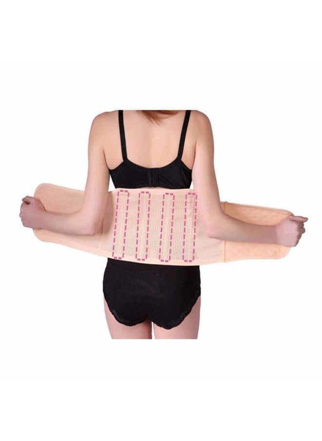 Quupy 37x9 Postpartum Belly Wrap Breathable Girdle Postnatal Recovery Belly Abdominal Binder Maternity Pregnancy Support Waist Trimmer Slimming Belt  - Image 4