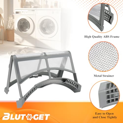 Blutoget 2025 Upgraded DC61-02595A AP4578777 Dryer Lint Filter Case Screen by Blutoget-Dryer lint trap filter Fit for Samsung Dryer-DVE45T6000W, DV42H5200EW/A3, DV42H5000EW/A3,2069505, PS4206799, EAP4206799 - Image 2