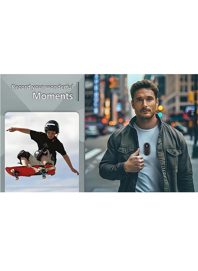 Wayward Rascals Mini 1080P Action Camera with Wi-Fi, Sports Camera, 120° Wide Angle Lens, Magnetic Strap, Back Clip, Waterproof Case, 64GB TF Card - Black  - Image 2