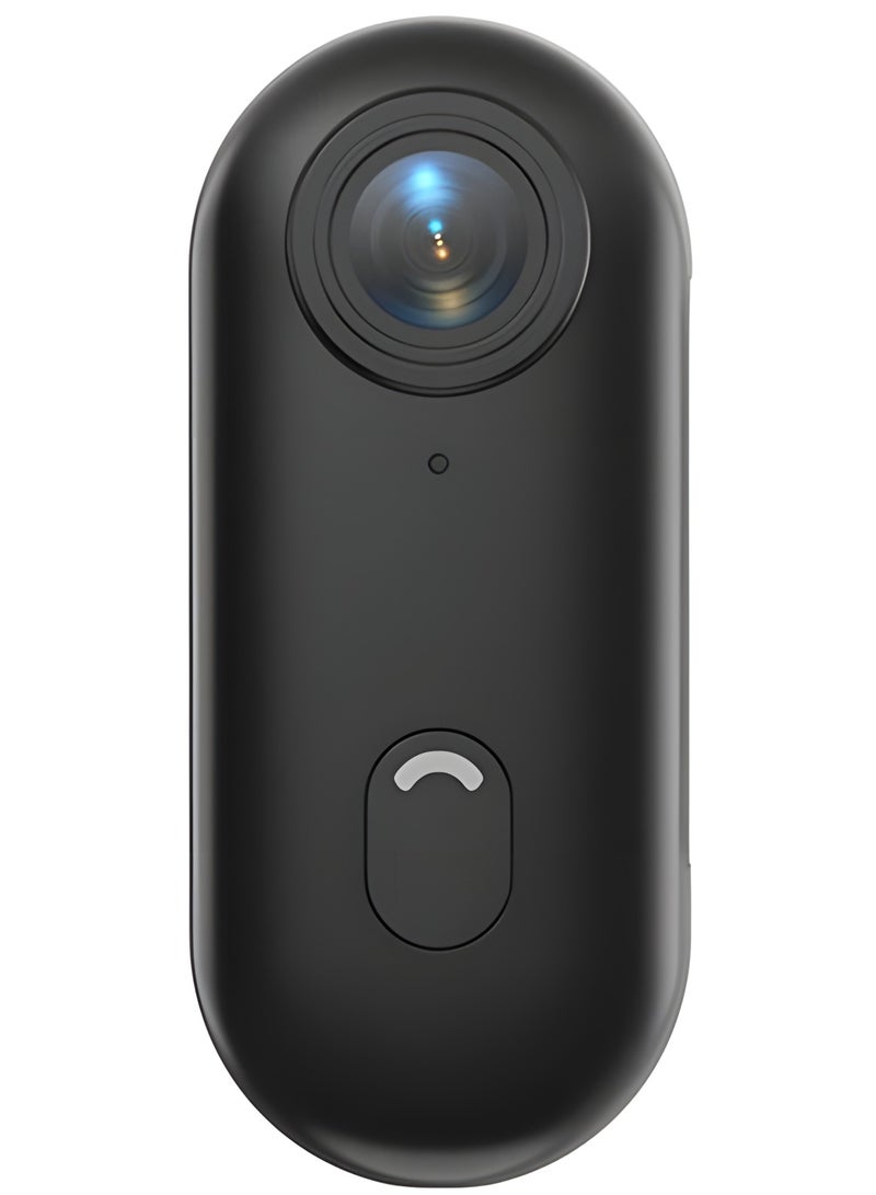 Wayward Rascals Mini 1080P Action Camera with Wi-Fi, Sports Camera, 120° Wide Angle Lens, Magnetic Strap, Back Clip, Waterproof Case, 64GB TF Card - Black  - Image 1