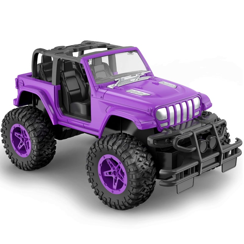 NQD RC Cars 116 Scale Remote Control Jeep Car 80 Min Playtime 24Ghz OffRoad RC Trucks for for Toddlers Girls Kids - Image 2
