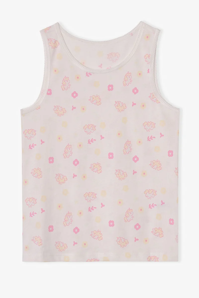 Penti PENTI Girls' Kawaii Unicorn Tank Top